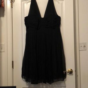 Donna Ricco size 20W black crepe cocktail dress
